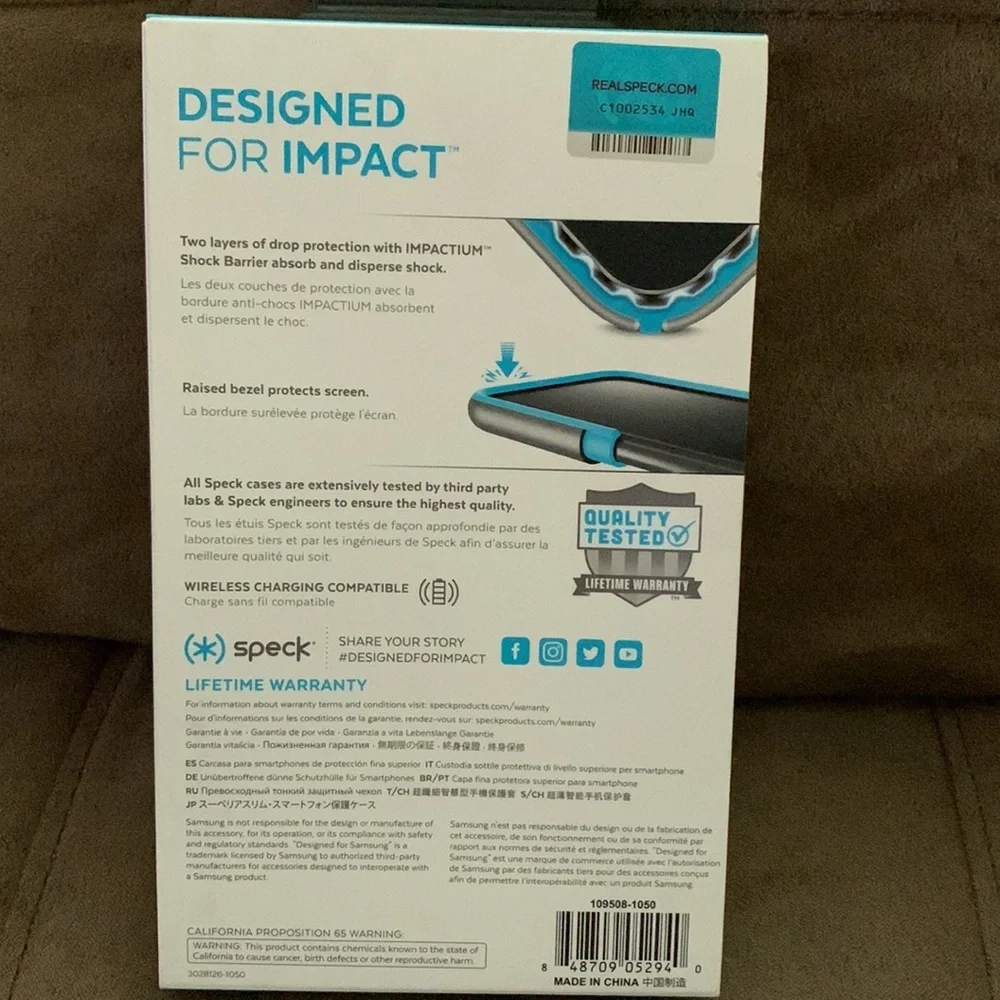 Galaxy S9 Phone Protector. FREE with purchase